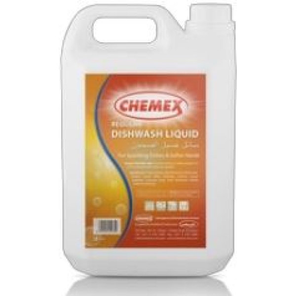CHEMEX - DISHWASH LIQUID - REGULAR 5 LTR